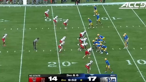 Plays like this have become a weekly occurrence for Pitt true freshman QB Mason Heintschel. Undefeated as a starter with games against Notre Dame, Georgia Tech, and Miami coming up https://t.co/g6M5Sz7Bv4 
