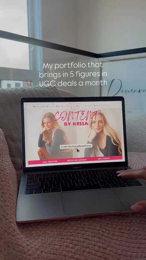 About once a year I like to spend way too long redoing my entire portfolio… any other UGC creators do this or just me? 🤣

Honestly a portfolio is one of your first impressions and a HUGE reflection of your creativity so I think it’s important to go all in on it! 

#UGCportfolio 
