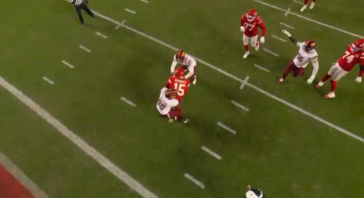 Look at how giddy bro was to toss that flag 