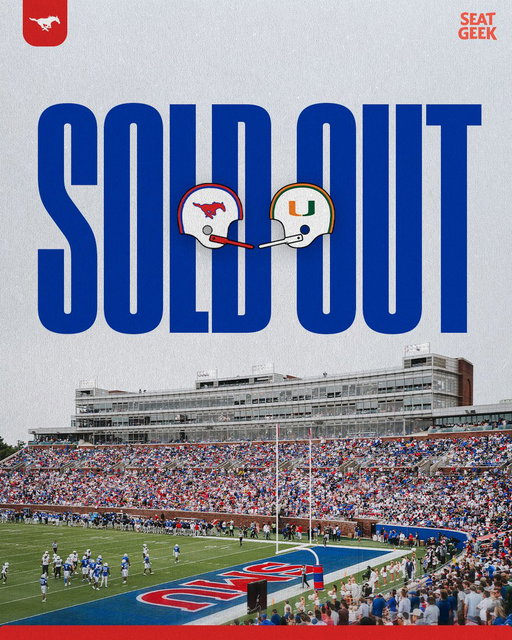 Homecoming SELLOUT ‼️

@SeatGeek 