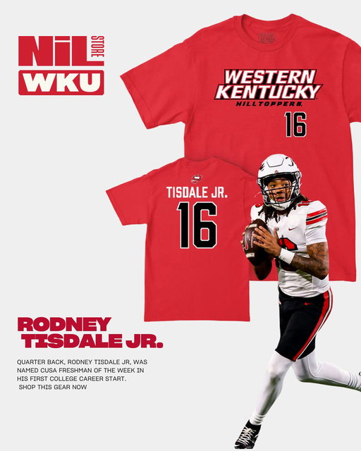 A well earned accolade - 
Shop Rodney’s Locker Room now!! 
➡️ https://t.co/bVMI2DN4NI

🔴⚫️
#topsontop #wku #wkufootball 