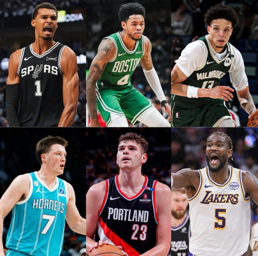 Lowest opponent FG% as the closest defender this szn (min. 35 FGA defended): 

29.7% - Wemby 
31.0% - Anfernee Simons 
31.8% - Ryan Rollins 
32.0% - Jaylen Brown
33.8% - Donovan Clingan
33.9% - Stephon Castle 
34.3% - Giddey 
35.1% - Ayton 
35.1% - Kon Kneuppel
35.1% - AJ Green 
