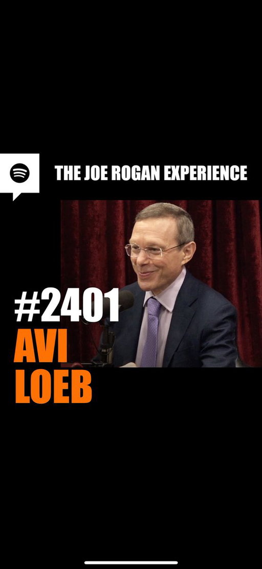 What the hell is 3i Atlas?
I sat down with Avi Loeb to get the details 

https://open.spotify.com/episode/0CcIFpY5CHuYXmkdjmnhBa?si=wXbQu3McQjmw3rza6Uq7Xg 