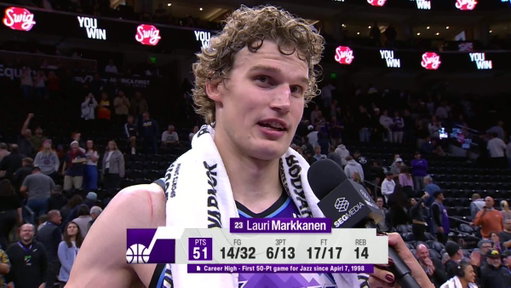 Does Lauri Markkanen have potential to rank as a Top 50 Jazz man? 