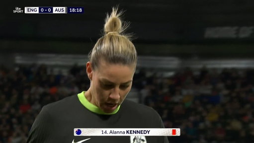 The Matildas are down to 10 in Derby 😔

Alanna Kennedy is shown a straight red after bringing down Alessia Russo just outside the penalty area 🔴

Watch #ENGvAUS live and exclusive on Paramount+ 📺 