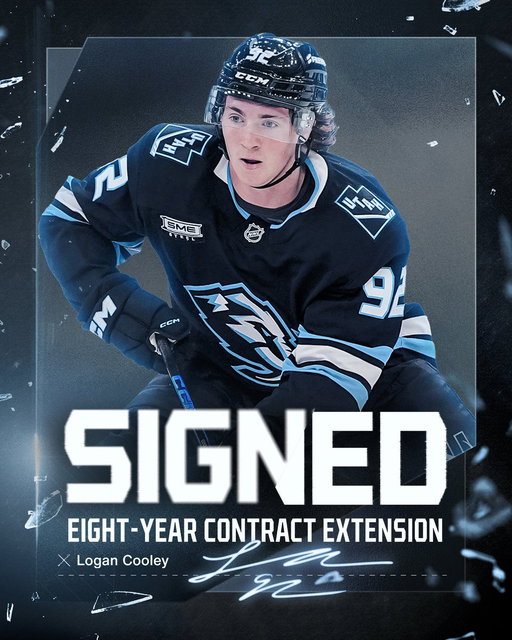 Utah, Logan Cooley is here to stay! 🏔️🦣 