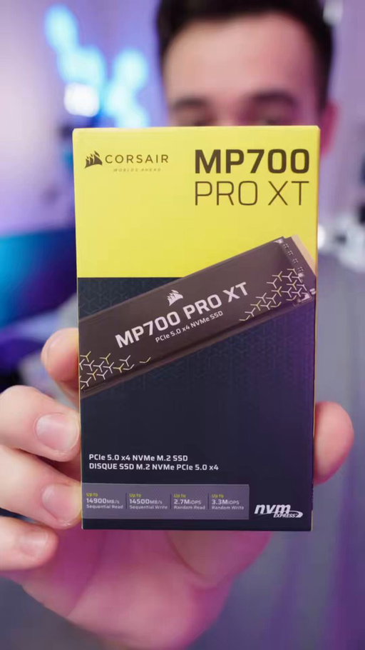 Up to 14,900 MB/s read speeds 😳

@CORSAIR MP700 PRO XT is insanely fast 