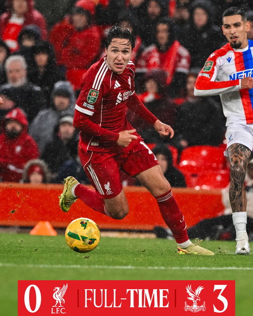 We exit the Carabao Cup. 