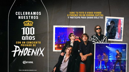 @Corona_MX celebra 100 años dando el Extra con México con un concierto Extra especial con Phoenix en la CDMX 🎸
Participa para ganar accesos 🎟️:

1️⃣ Da like❤️ y RT🔁
2️⃣ Responde a este tweet con una foto que muestre que eres el fan que más da el Extra, usando el HT #Corona100Años 