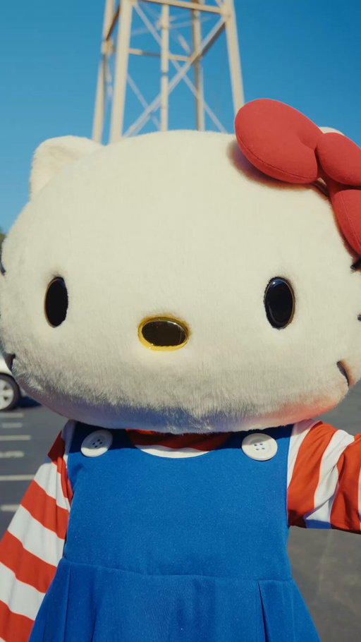 Hello Hollywood 🎀🌴🎬 #HelloKittyMovie is coming to theaters July 21, 2028! 