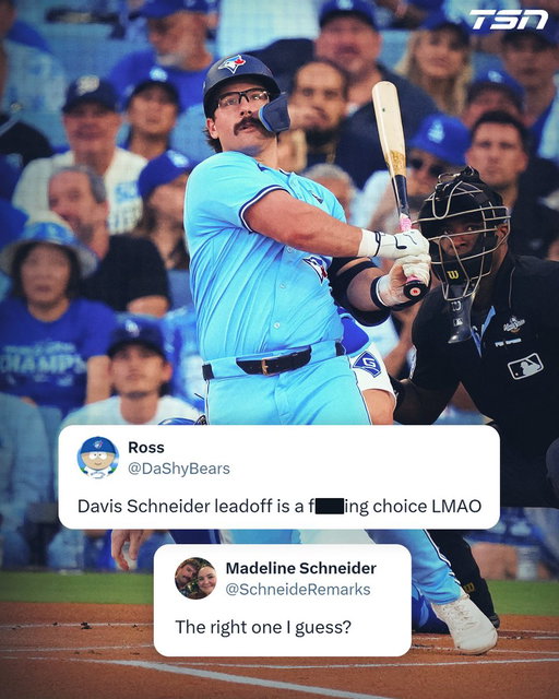 Davis Schneider’s sister with the clapback. 😅😅 