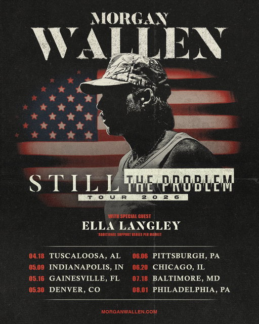 Heading back out on the road with @morganwallen next year! Register now for early access to tickets at https://t.co/4PE03uUErF 