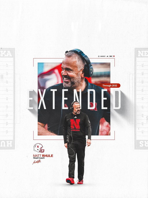 Leading the way in Lincoln.

@CoachMattRhule has signed a contract extension through the 2032 season.

✍️ https://t.co/JtLUnCUb83 