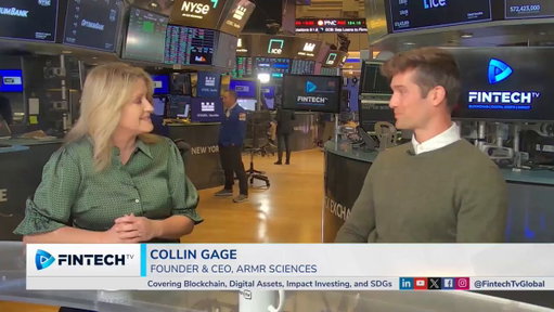Collin Gage (@collingage_ ), Founder and CEO of @ARMRsciences, joins us at the @NYSE, to discuss the pressing issue of  synthetic opioids, particularly fentanyl, which has escalated from a public health crisis to a national security threat in the United States.

Collin explains how ARMR Sciences is developing a groundbreaking immunotherapy platform designed to neutralize synthetic drugs like fentanyl before they can cause harm. Their flagship product, ARMR-100, works by training the body's immune system to recognize and block these dangerous substances, effectively creating a biological shield against them.
