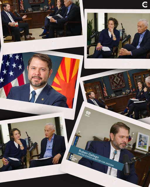 In this episode of #TheMoment with @jorgeramosnews and @paoramos , @SenRubenGallego 
shares what he believes should be his party’s focus as we move toward the midterms, his approach to winning Latino men, and why the pain of a government shutdown will be worth it. 