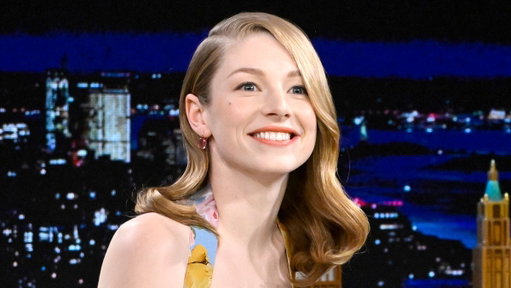 Hunter Schafer went from dressing as a Capitol person for Halloween as a kid to being an actual Capitol person in @TheHungerGames: The Ballad of Songbirds &amp; Snakes! #HungerGames #FallonFlashback 