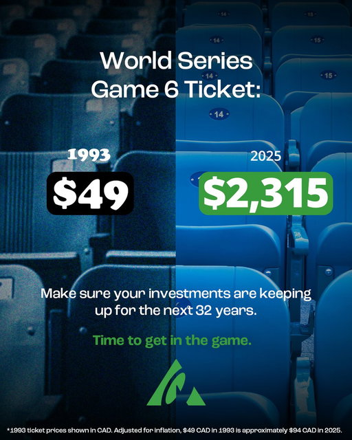 Here's to hoping Game 6 pays off! #wantitall #gojaysgo

*Not intended to be, and should not be construed as investment or financial advice of any kind. 