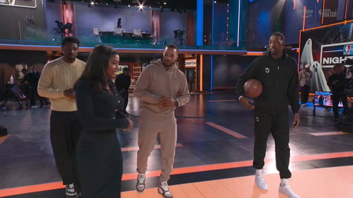 .@Bam1of1 and @npowell2404 break down the Heat offense with the #NBAonPrime crew 🔥 