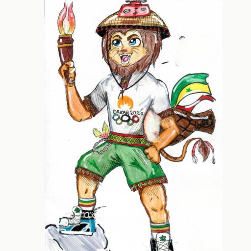 Ayo, the Dakar 2026 mascot!

It was selected through a nationwide competition launched by the Dakar 2026 Organising Committee in collaboration with the Ministry of National Education. Open to middle- and secondary-school students, the competition received more than 500 entries from across all 16 academic inspectorates in Senegal. The initiative was aimed at promoting creativity among young people and strengthening their connection to the Games in the lead-up to the first Olympic event to be held on African soil. 16-year-old Ndeye Mariama Diop created the winning design, while 18-year-old Ndeye Khady Kristall Coumbassa created the name. 🙌

#Dakar2026 #YouthOlympics