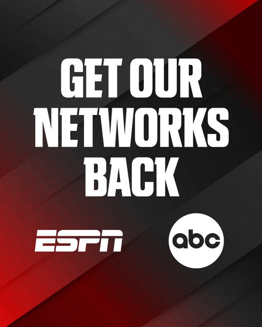 YouTube TV customers: go to https://t.co/thEUtGNysz now to get ESPN back so you can watch College GameDay and all of this weekend's CFB matchups on ESPN and ABC. 