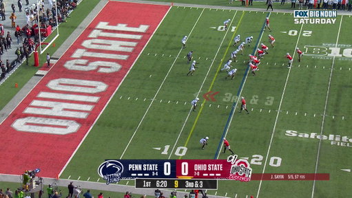 WHO ELSE BUT JEREMIAH SMITH?! 🔥

@OhioStateFB strikes first in Columbus 

@ATTBusiness 