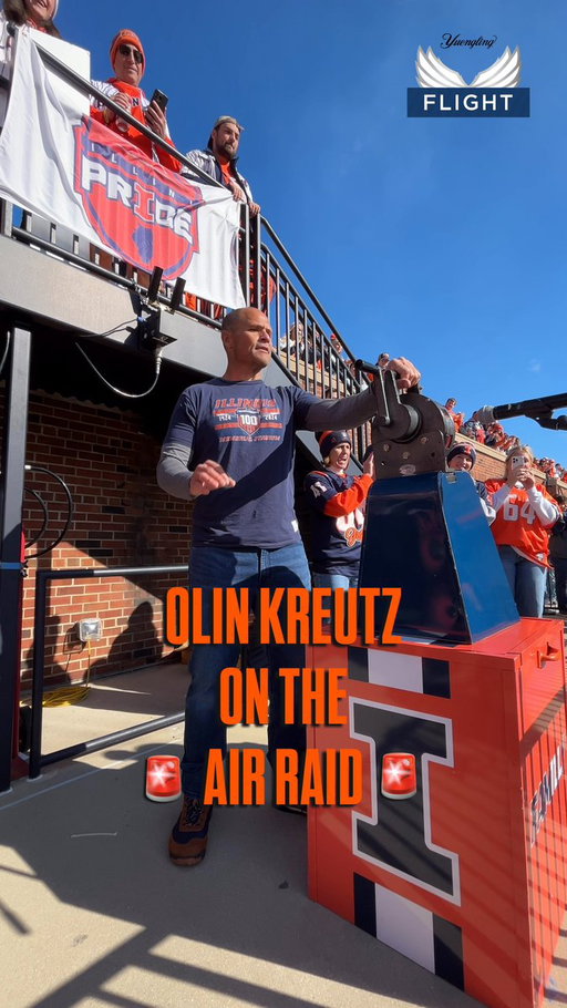 Olin Kreutz is bringing the ultimate dad energy! 