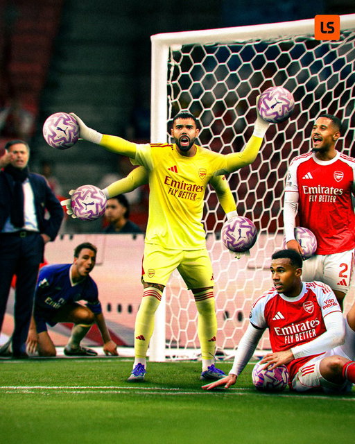 Arsenal are officially on track to beat Chelsea's record of 15 goals conceded in a Premier League season 😤🧱 