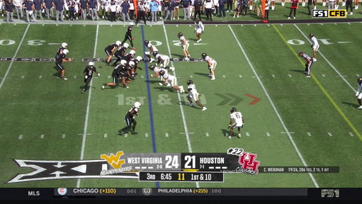 WEST VIRGINIA PICK 6 🔥@WVUfootball 