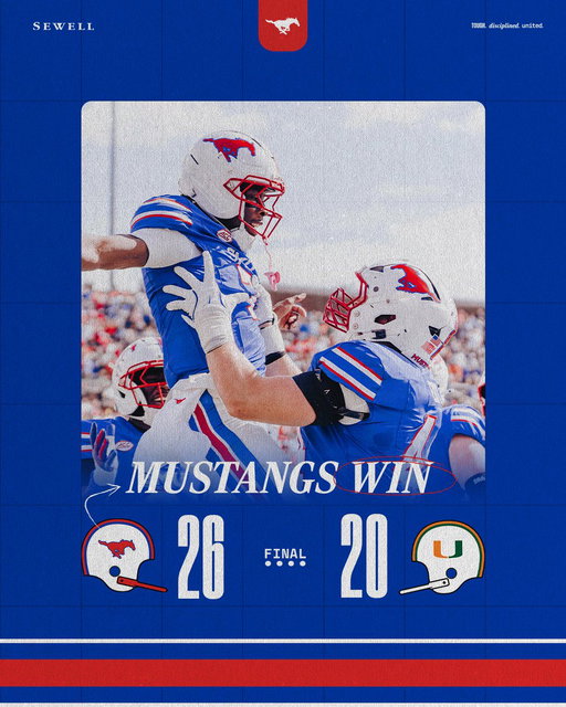 It's all about SMU

@DriveSewell 