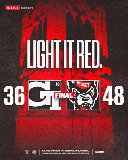 HOW BOUT THEM WOLFPACK?!?!

#1Pack1Goal 