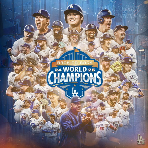 THE LOS ANGELES DODGERS ARE BACK-TO-BACK WORLD SERIES CHAMPIONS! 