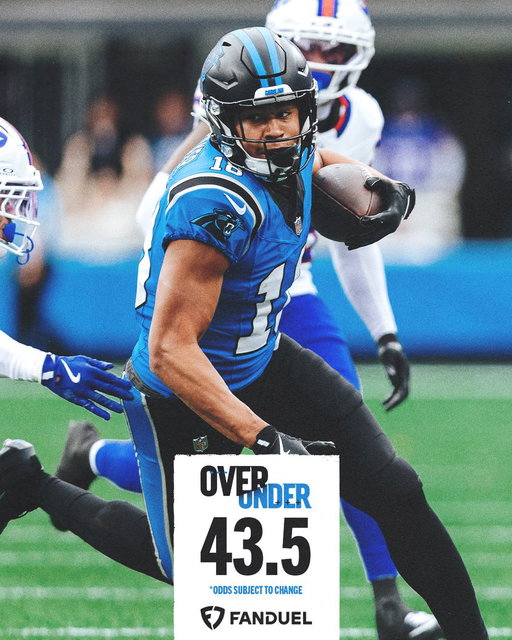 Today’s Over/Under 🏈

Bet on FanDuel ➡️ https://nc.sportsbook.fanduel.com/navigation/nfl

@FDSportsbook | #KeepPounding 