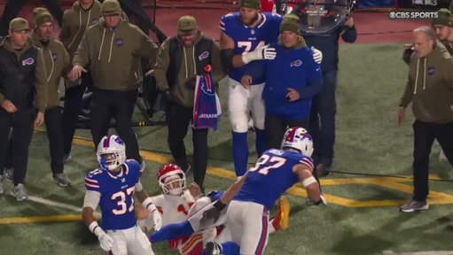 This might be the hardest Mahomes has ever been hit in the NFL  