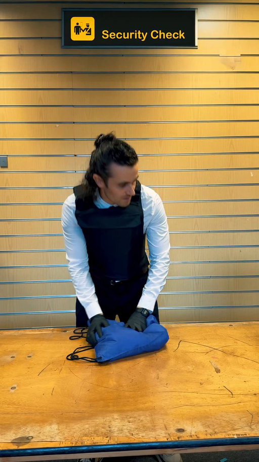 How it feels when security check your bag post-holiday 