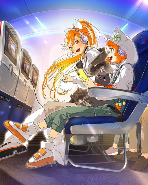 Next destination: the world of anime ✈️ 🧡 @crunchyroll is now available at 30,000 feet with fast, free Delta Sync Wi-Fi. 