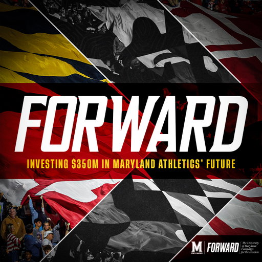 Maryland Athletics will raise $350M as part of Forward. 

The @UofMaryland campaign is committed to advancing all 20 varsity programs and empowering Terp student-athletes to achieve greatness. ❤️💛🐢

🔗: https://t.co/HFnUQ8cDSZ 