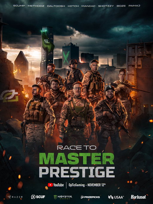 No leaving, 24/7. 

The Race to Master Prestige returns 

Day 0 || November 12th 