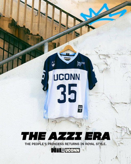 The fans already found it but let's make it official 🤣

The Azzi Era jersey is here 👑

This is where you'll be clicking: https://t.co/x0B3KMLbKr 