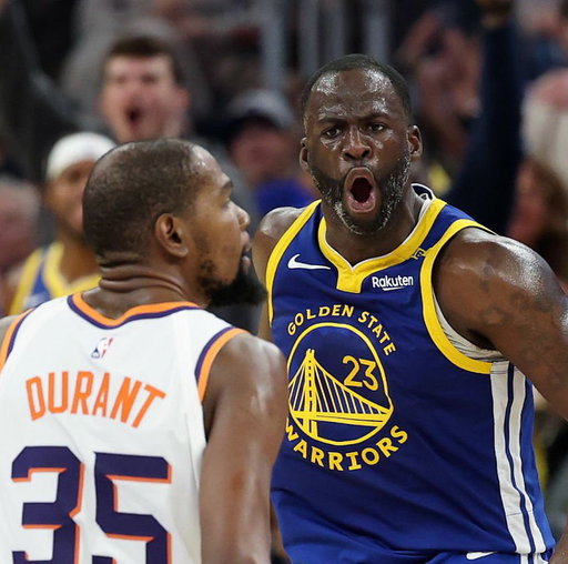 Draymond Green fires back at Kevin Durant’s claim that offense wins championships 👀

Draymond: “Those who don’t believe defense is as valuable as it is, they simply just don’t win. I don’t think anyone’s ever really been hell-bent on caring about the opinion of those that don’t win, because your opinion equals zero.”

Reporter: “So I hear you, but Kevin has won.”

Draymond: “He won here, (and) the defense here was…”

Reporter: “It was incredible.”

Draymond: “Absolutely.”

(Via https://t.co/yYdDPEHC8V )