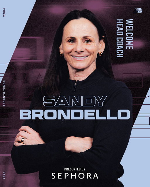 History made. 🤝

Welcome @SBrondello as the inaugural head coach of the Toronto Tempo.

Presented by SEPHORA Canada 