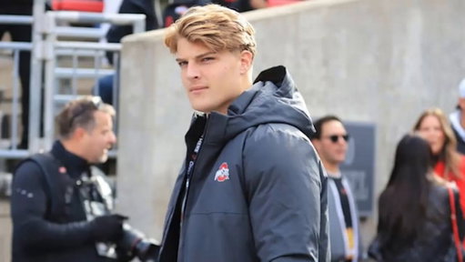 "I do not expect him to sign with Penn State"

@SWiltfong_ says "arrow up" on elite OL Kevin Brown FLIPPING to Ohio State 📈🌰

MORE: https://t.co/KmNmMxGiys 