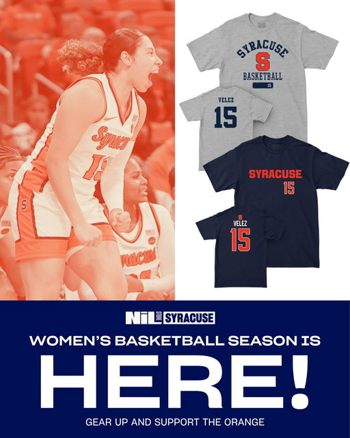 IT’S GAME DAY IN THE DOME! 🏀

Come watch @CuseWBB kick off their season against Stony Brook at 7pm EST tonight! 

Make to check out Angelica’s locker room to gear up! 😉⬇️

SHOP: https://t.co/g22HsM2G3Y 
