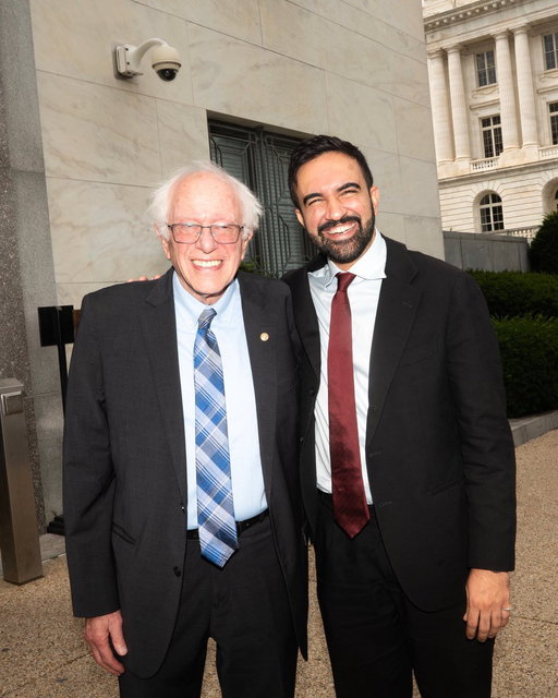 Starting at 1% in the polls, @ZohranKMamdani pulled off one of the great political upsets in modern American history.

Yes. We CAN create a government that represents working people and not the 1%.

I look forward to working with Zohran as he builds a city that works for all. 