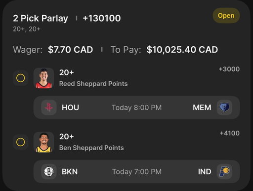 DraftKings NBA 🏀

Forget about the Splash brothers…

💦Sheppard Brothers!💦

Tap in ⬇️
https://t.co/uKLdkA86VE 