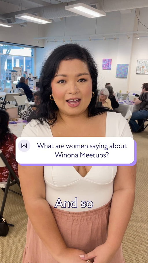 At Winona Meetups, women come together to share their stories, learn more about themselves, and connect on a deeper level. The best part is that women leave not only feeling inspired and supported but with new friendships that last well beyond the event. We love to see it.

To join our next Meetup happening in your city, visit our events page.

ttps://luma.com/winona?k=c?utm_source=twitter&utm_medium=social