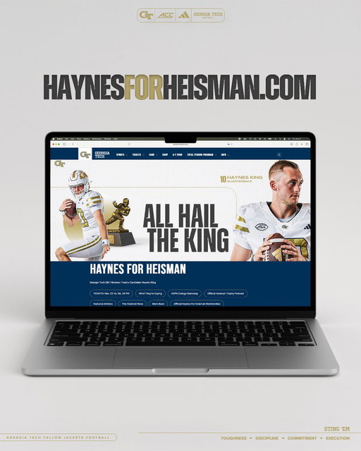 We’re live. http://haynesforheisman.com/

#StingEm 🐝 
