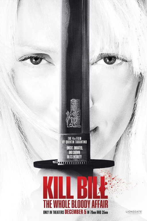 Uncut. Unrated. Experience KILL BILL: THE WHOLE BLOODY AFFAIR  - Exclusively in Theaters December 5. 