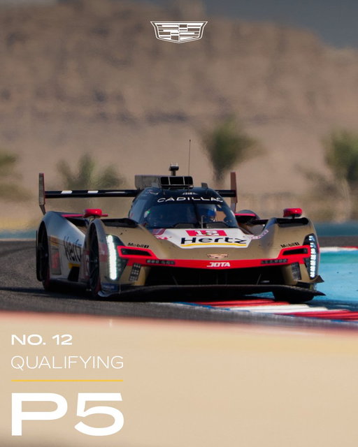 Qualifying: ✅ Tomorrow: 🏎️ 
#CadillacRacing #WEC #8HBahrain 
