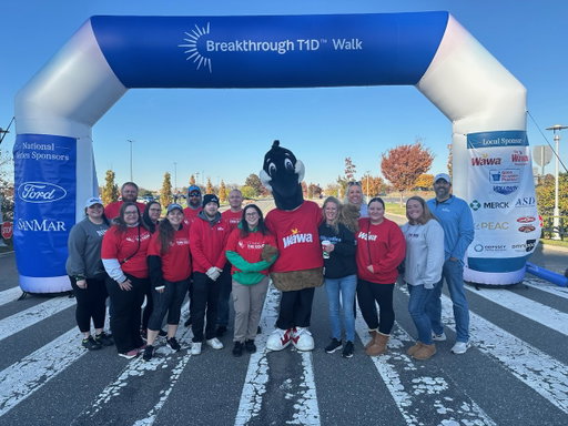 6 walks for @BreakthroughT1D ✅ Thank you to our associates and communities for joining us in taking steps to transform the future for those with T1D. ❤️ 