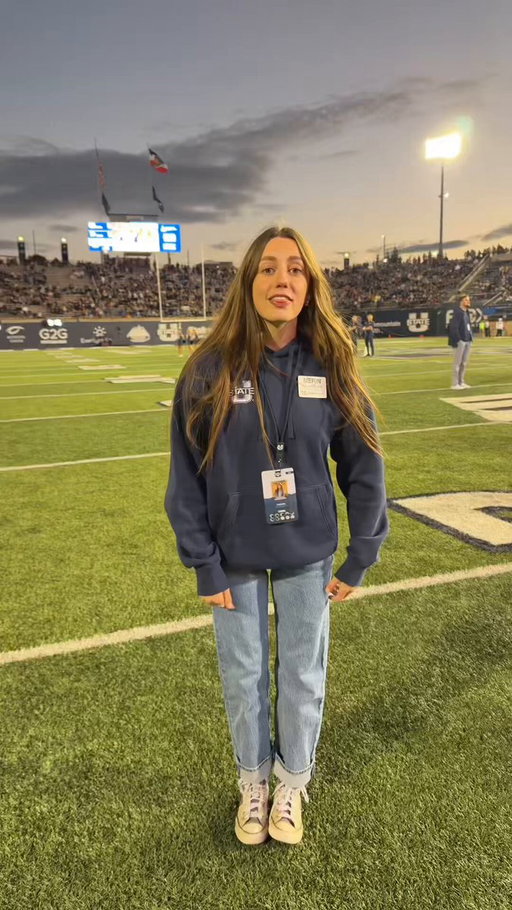 No student section quite like ours! 

#usuaggies #CollegeFootball #usuhurd 